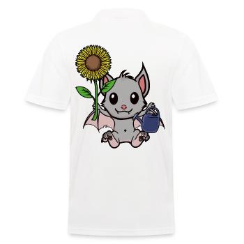Hobby jardinier Jardinier Chauve-souris de jardin Jardinage Enfants - Polo Homme - blanc - Dos - Kai (181cm)