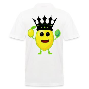 Citrons Citrons Fruits du Rois - Polo Homme - blanc - Dos - Kai (181cm)