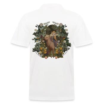 Conte de fées Forêt Enfants Enfant Conte de fées Personnage Princesse - Polo Homme - blanc - Dos - Kai (181cm)