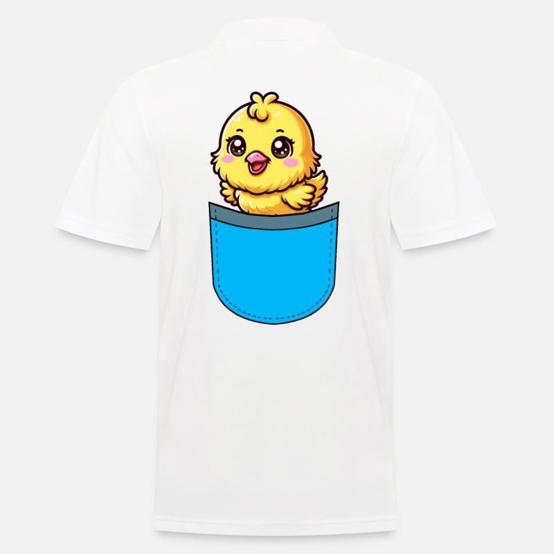 Poulet de Pâques Chicks - Polo Homme - blanc