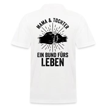 Mère Maman et Fille - Polo Homme - blanc - Dos - Kai (181cm)