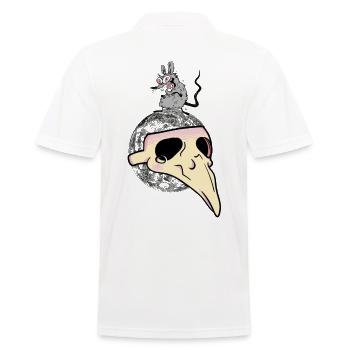 Peste terrestre Planète peste Pollution - Polo Homme - blanc - Dos - Kai (181cm)