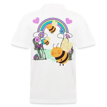 Enfants Enfant Arc-en-ciel Insecte Insecte Bébé - Polo Homme - blanc - Dos - Kai (181cm)