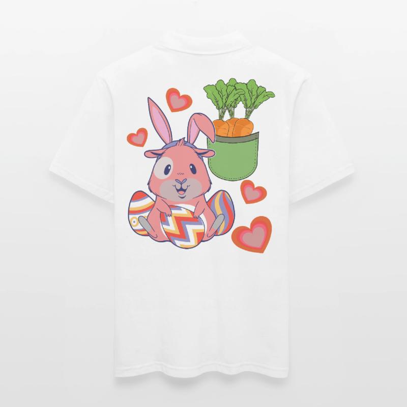 Bunny Bunny Easter Bunny Easter Eggs Eggs Men's Polo Shirt