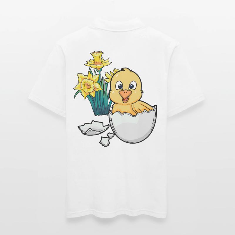 Joyeux Easter Chicks Easter Egg Kids Bébé Chick Egg Egg Polo Homme