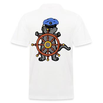 Volant Nautique Coast Ship Travel - Polo Homme - blanc - Dos - Kai (181cm)