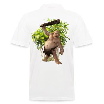 Troll - Männer Poloshirt - Weiß - Hinten - Kai (181cm)