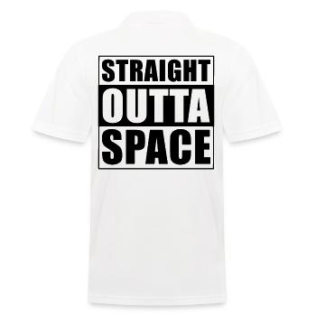 Espace droit outta - Polo Homme - blanc - Dos - Kai (181cm)