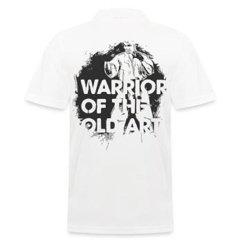 2reborn warrior of old style karate kickboxen mma - Men's Polo Shirt - white - Back - Kai (181cm)