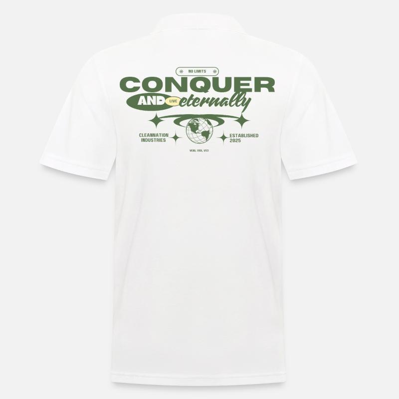 Conquérir - Polo Homme - blanc