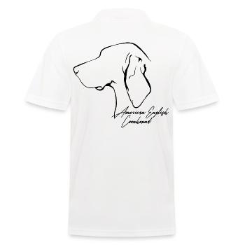 ANGLAIS AMÉRICAIN COONHOUND Profil Chiens Wilsigns - Polo Homme - blanc - Dos - Kai (181cm)