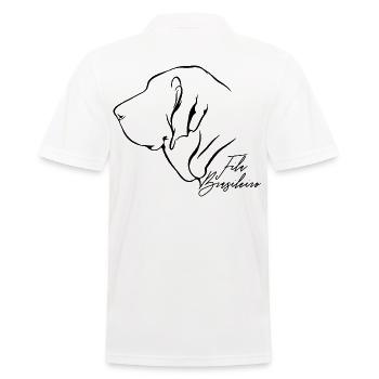FILA BRASILEIRO Profil Chiens Wilsigns - Polo Homme - blanc - Dos - Kai (181cm)