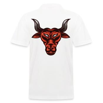 Conception d'horoscope d'astrologie de personnalité de Taureau - Polo Homme - blanc - Dos - Kai (181cm)