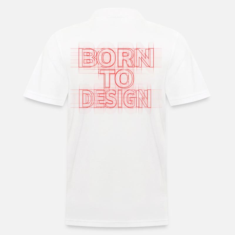 IDÉE CADEAU D’ARCHITECTE - Polo Homme - blanc