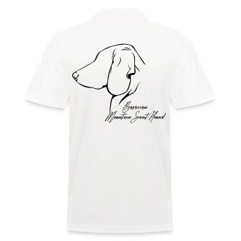 BAVARIAN MOUNTAIN SCENT HOUND Profil Chiens Chien - Polo Homme - blanc - Dos - Kai (181cm)