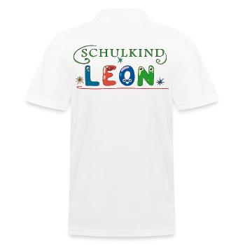 Écolier Léon - Polo Homme - blanc - Dos - Kai (181cm)