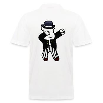 Dubstep Teddy Bear Enfants Enfant Toddler Bébé - Polo Homme - blanc - Dos - Kai (181cm)