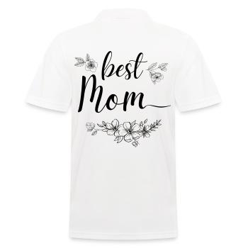 Meilleure maman - Polo Homme - blanc - Dos - Kai (181cm)
