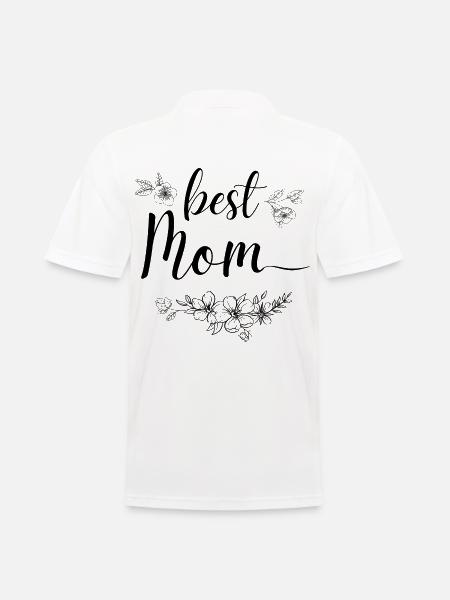 Beste Mama - Männer Poloshirt - Weiß