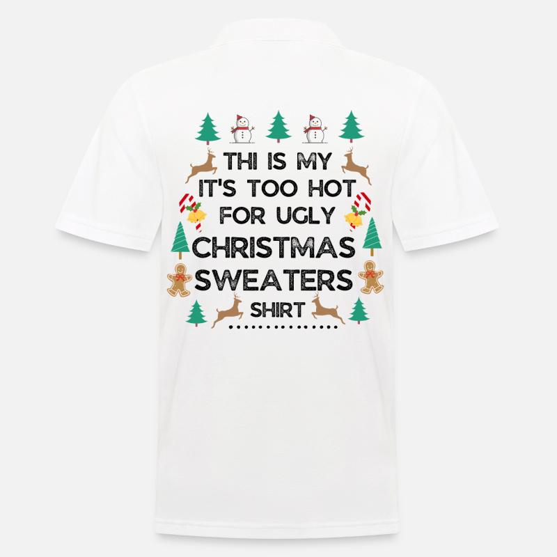 Pull de Noël - Polo Homme - blanc