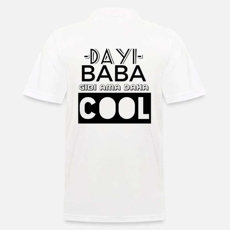 Turkish saying - Men's Polo Shirt - white