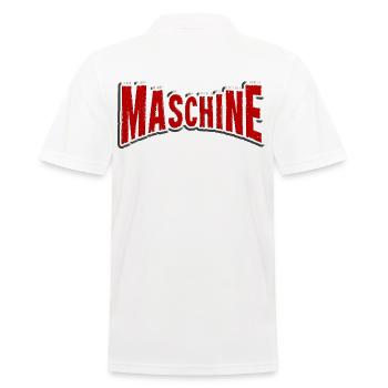 Cabinet d'animaux de force de bodybuilding de machine - Polo Homme - blanc - Dos - Kai (181cm)