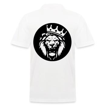 Roi lion - Polo Homme - blanc - Dos - Kai (181cm)