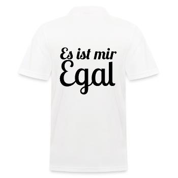 Je m’en fous - Polo Homme - blanc - Dos - Kai (181cm)