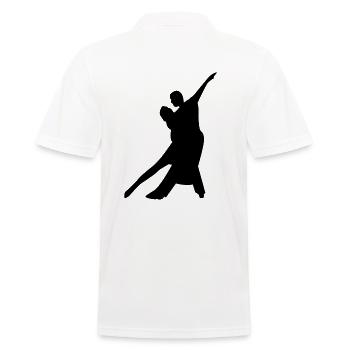 couple - Men's Polo Shirt - white - Back - Kai (181cm)