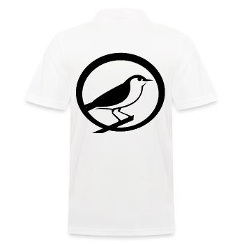 Vogel - Männer Poloshirt - Weiß - Hinten - Kai (181cm)