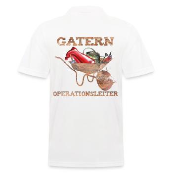 Garten Operationsleiter Geschenk Mutter Vater - Männer Poloshirt - Weiß - Hinten - Kai (181cm)
