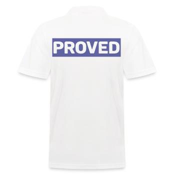 très tendance prouvée chemise violette 2022 - Polo Homme - blanc - Dos - Kai (181cm)