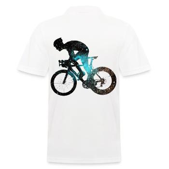Cyclistes Cyclistes Cyclistes Cyclisme - Polo Homme - blanc - Dos - Kai (181cm)
