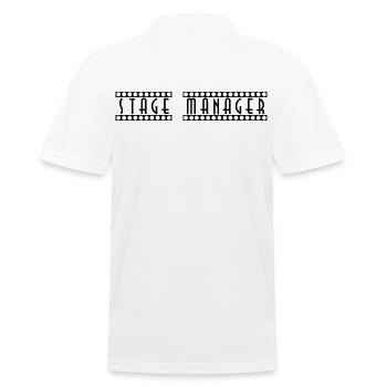 Stage_Manager - Polo Homme - blanc - Dos - Kai (181cm)