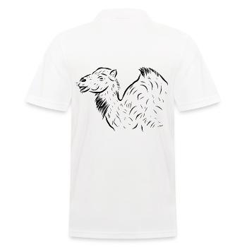 Chameau - Polo Homme - blanc - Dos - Kai (181cm)