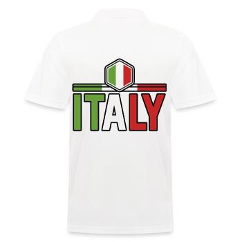 Italie Italien Italien Italie - Polo Homme - blanc - Dos - Kai (181cm)
