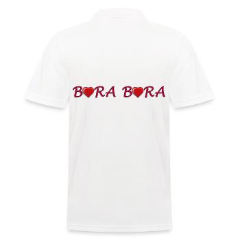 Bora Bora - Men's Polo Shirt - white - Back - Kai (181cm)