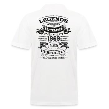 55e anniversaire Légende Septembre 1969 Volume 69 - Polo Homme - blanc - Dos - Kai (181cm)