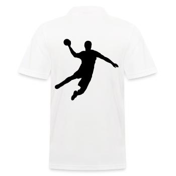 Handball - Polo Homme - blanc - Dos - Kai (181cm)