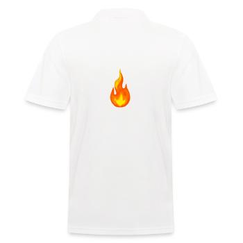 Flamme - Polo Homme - blanc - Dos - Kai (181cm)