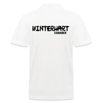 Eisbader winterschwimmen winterhart Eisschwimmen - Männer Poloshirt - Weiß - Hinten - Kai (181cm)