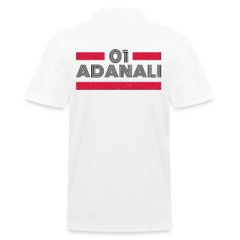 Adana 01 Türkei Turkiye Geschenk Urlaub Türk TR - Männer Poloshirt - Weiß - Hinten - Kai (181cm)