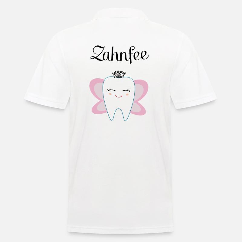 zahnfee 2 - Männer Poloshirt - Weiß