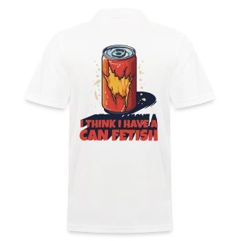 Sammle Soda-Dosen: Sammler Hobby - Männer Poloshirt - Weiß - Hinten - Kai (181cm)