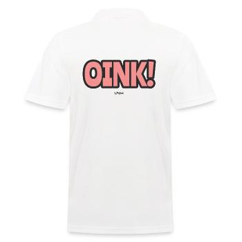 Grogner comme un cochon - Polo Homme - blanc - Dos - Kai (181cm)