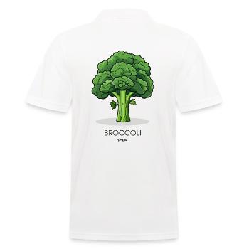 Brocoli facile - Polo Homme - blanc - Dos - Kai (181cm)