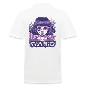 Manga, Anime, Fille, Fantômes japonais, Démons - Polo Homme - blanc - Dos - Kai (181cm)