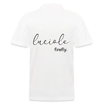 Firefly - Men's Polo Shirt - white - Back - Kai (181cm)