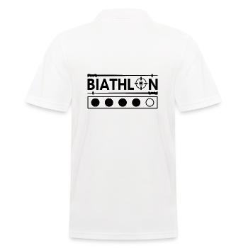 biathlon - Polo Homme - blanc - Dos - Kai (181cm)