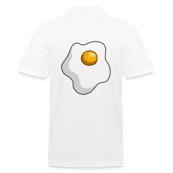 Oeuf au plat - Polo Homme - blanc - Dos - Kai (181cm)